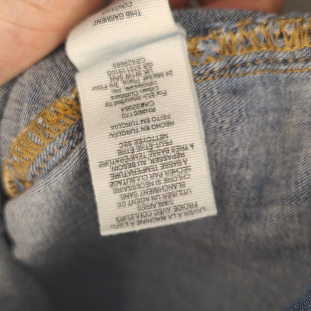 Free People Bell Bottom Jeans, Size 30R - Picture 7 of 14